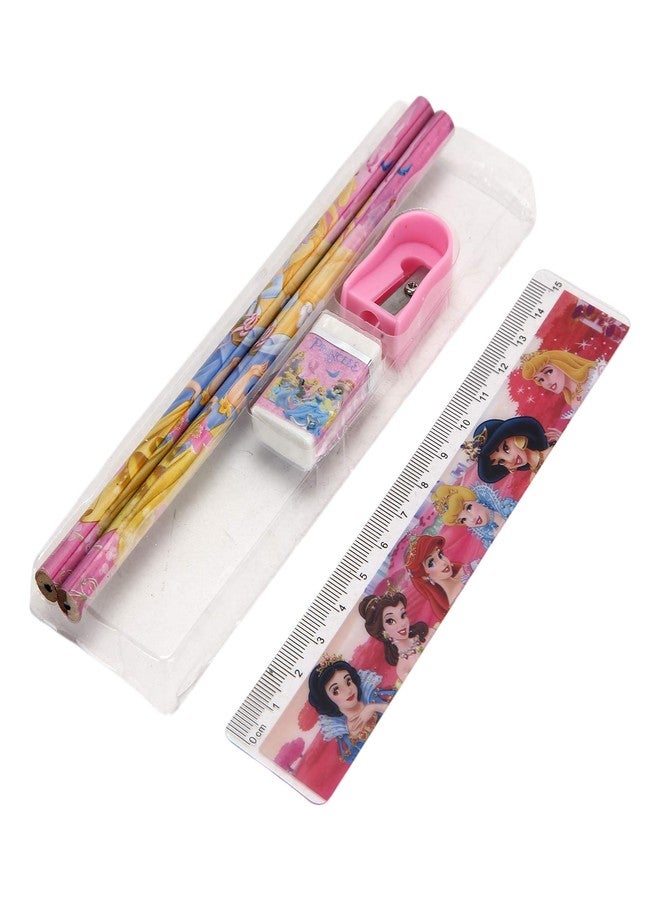 Asera مجموعة هدايا أدوات مكتبية من أسيرا برينسيس للأطفال، هدايا تذكارية لأعياد الميلاد، حفلات ذات طابع أميرات (عبوة من 12 قطعة) - Image 3